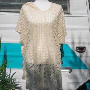 Crochet Knit Beach Cover up